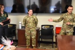 Phoenix based Army recruiter earns the military outstanding volunteer service medal.