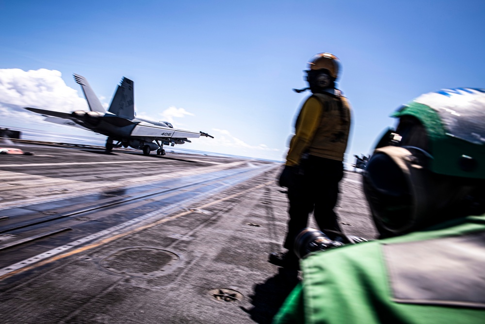 Nimitz Conducts Flight Operations