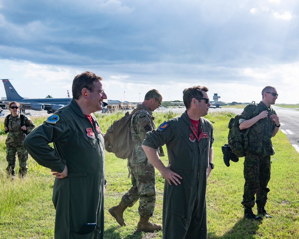 Air National Guard members land in Virgin Islands as part of Operation Maverick's Armistice