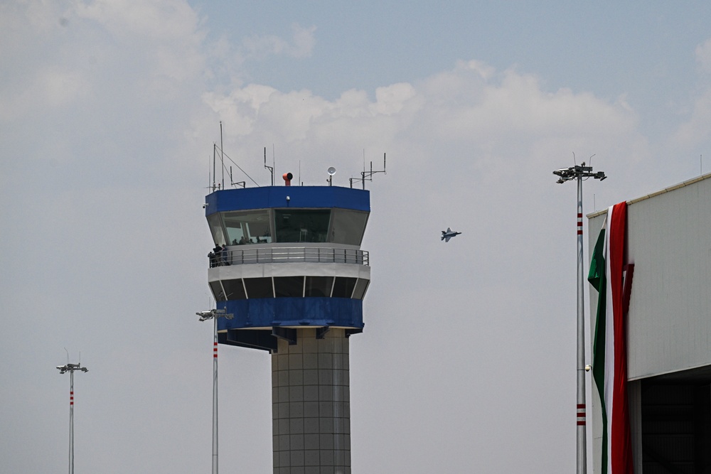 F-35A Demonstration Team practices for FAMEX 2025