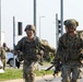 U.S. and ROK soldiers participate in the final 12-mile ruck march for E3B.