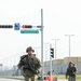 U.S. and ROK soldiers participate in the final 12-mile ruck march for E3B.