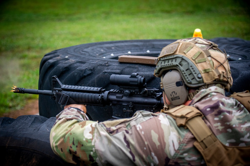Region Three Best Warrior Shoot, Move, Communicate and Survive