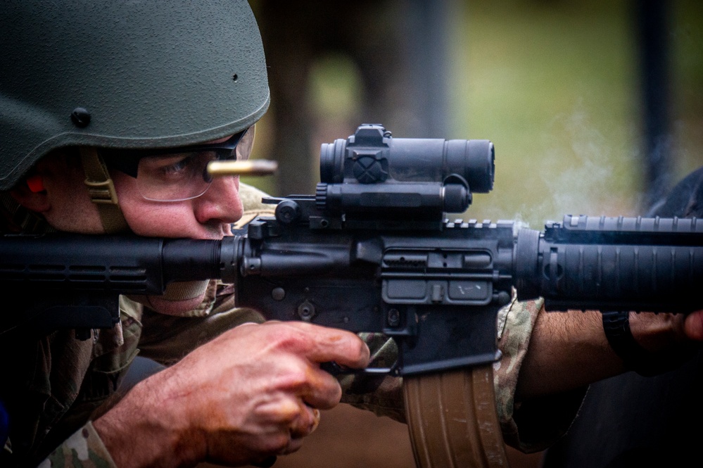 Region Three Best Warrior Shoot, Move, Communicate and Survive