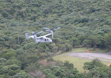 HMLA-169 provides escort, simulated close-air support to MV-22B Ospreys