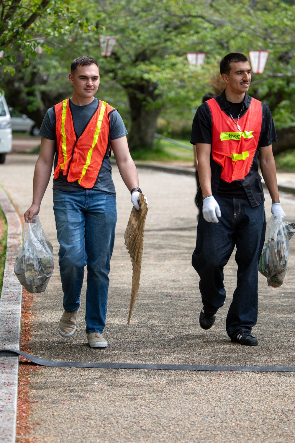 MCAS Iwakuni SMP Kintaikyo Bridge Clean-up
