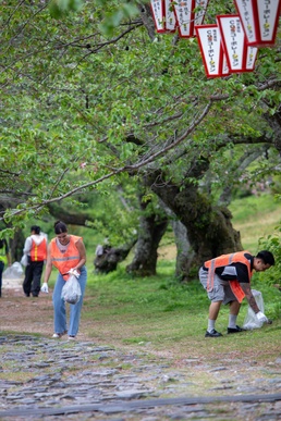 MCAS Iwakuni SMP Kintaikyo Bridge Clean-up