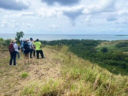 Guahan Sentinel Landscape partners conduct a site survey