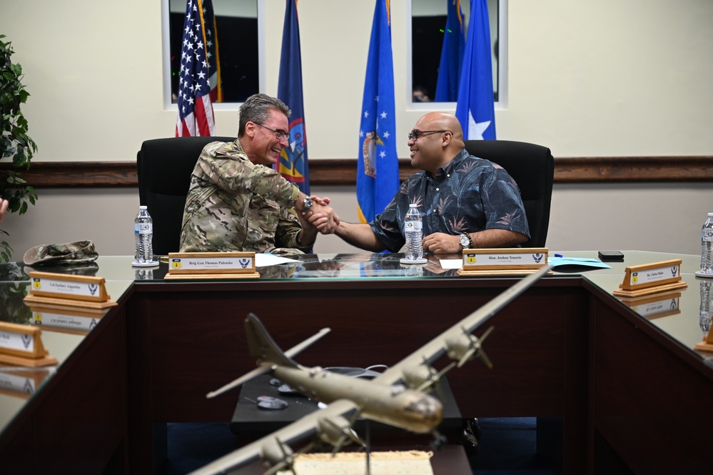 Boonie Dog Support Agreement Signing