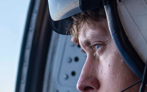 HSC 12 Search and Rescue Drill with USS Blue Ridge (LCC 19)