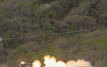 ROK-U.S. conduct Multiple Launch Rocket System (MLRS) Live Fire