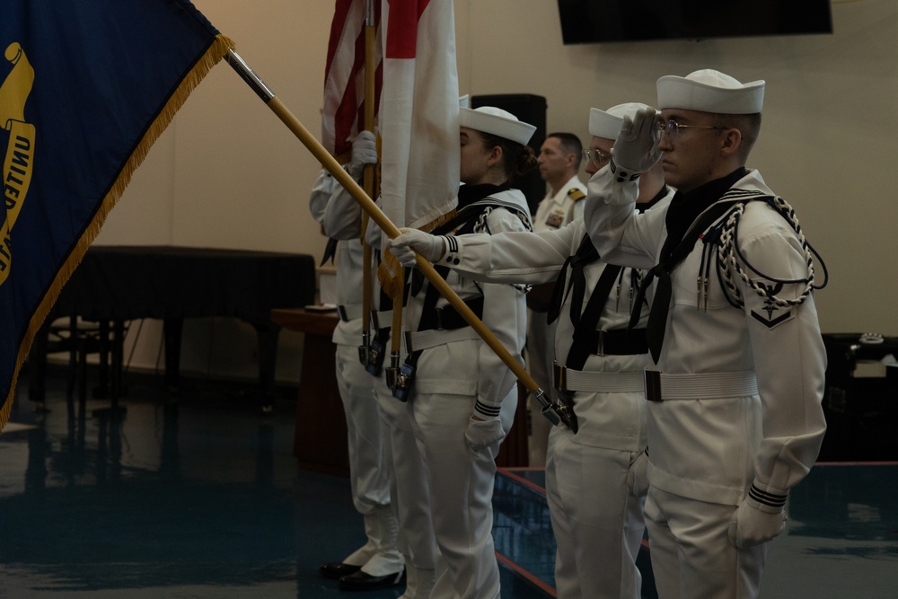 Task Force 76 Change of Command Ceremony