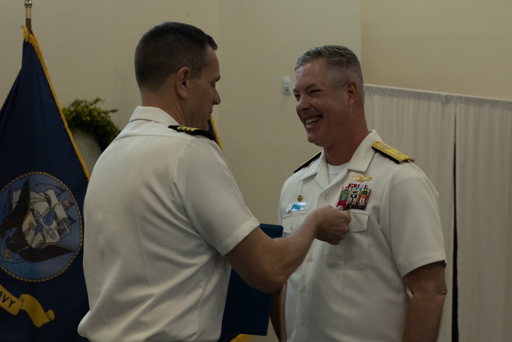 Task Force 76 Change of Command Ceremony