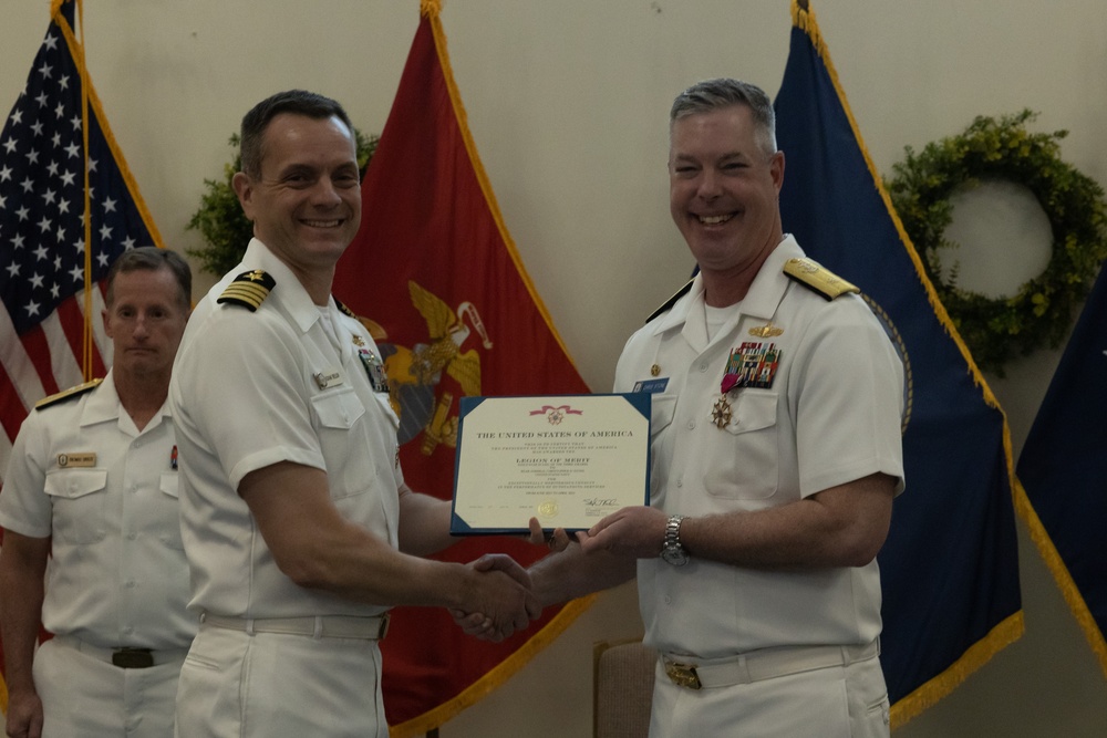 Task Force 76 Change of Command Ceremony