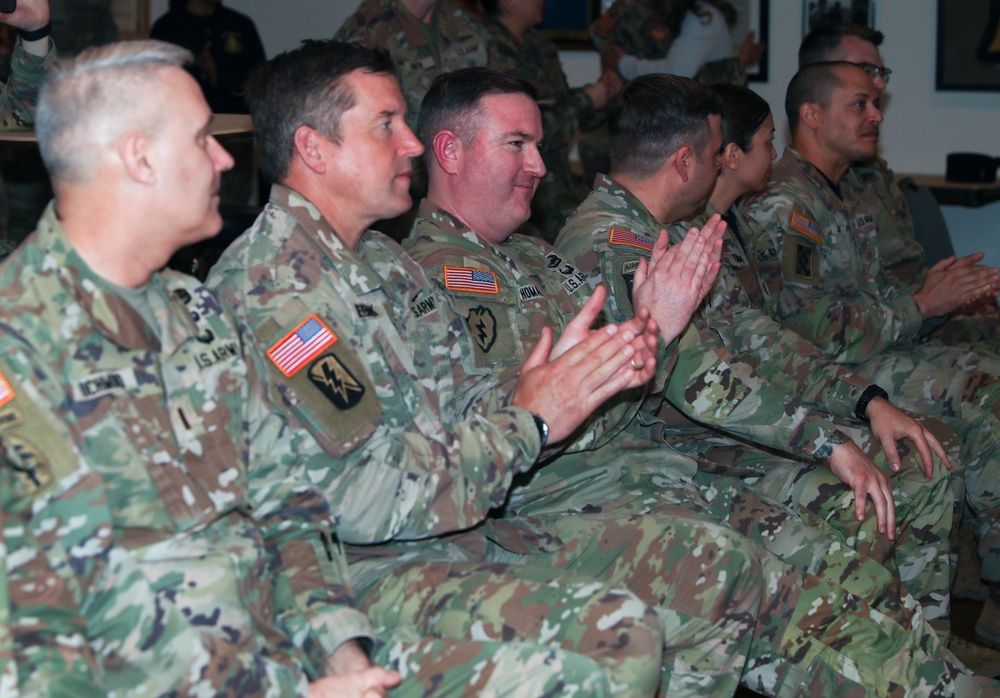 Warrant Officer Candidate School mentors and mentees meet-up