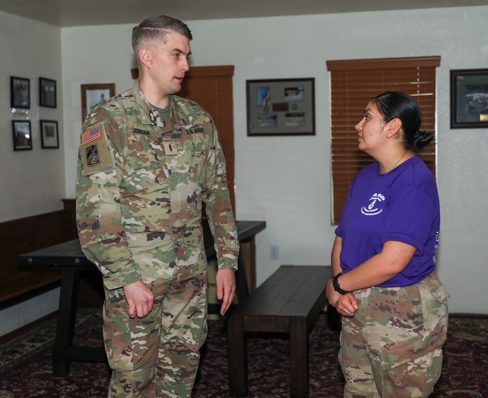 Warrant Officer Candidate School mentors and mentees meet-up