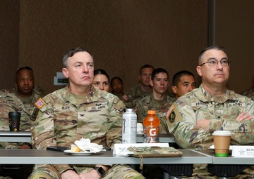 40ID senior leadership training at the Service Member and Employee of the Year 2024 banquet