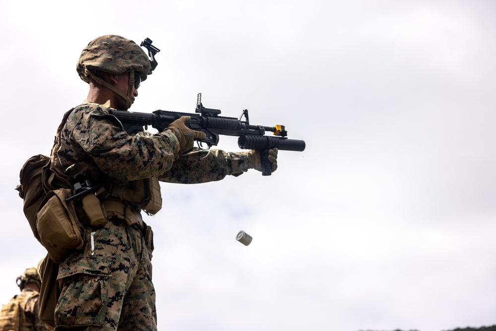 5th ANGLICO Ryuku Hammer | M203 Grenade Launcher Range