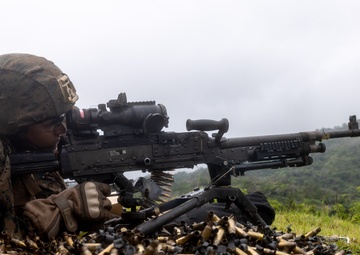 5th ANGLICO Ryukyu Hammer | M240 B Machine Gun and M203 Grenade Launcher Range