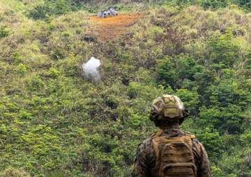 5th ANGLICO Ryukyu Hammer | M240 B Machine Gun and M203 Grenade Launcher Range