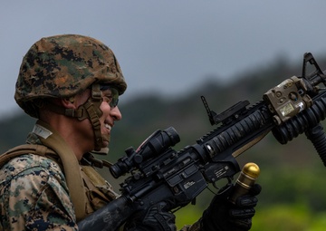 5th ANGLICO Ryukyu Hammer|M240 B Machine Gun and M203 Grenade Launcher Range