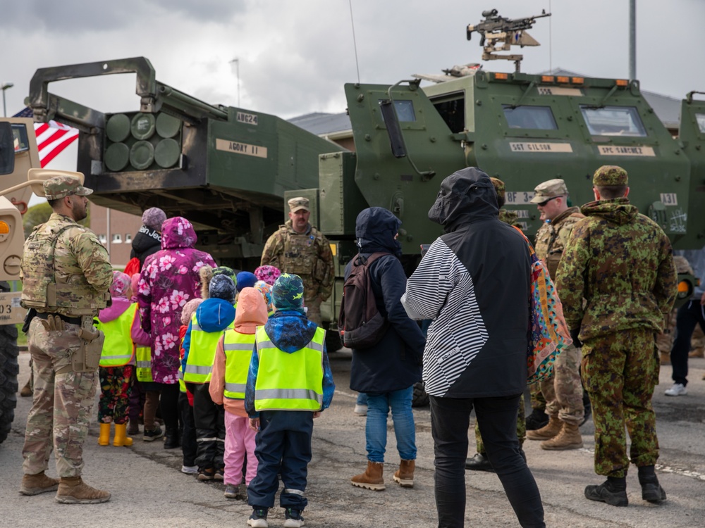 U.S. Army NATO Allies Showcase Equipment in Estonia