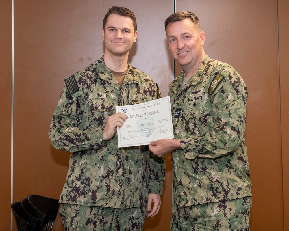 NSA Souda Bay FLDC Graduation April 2025