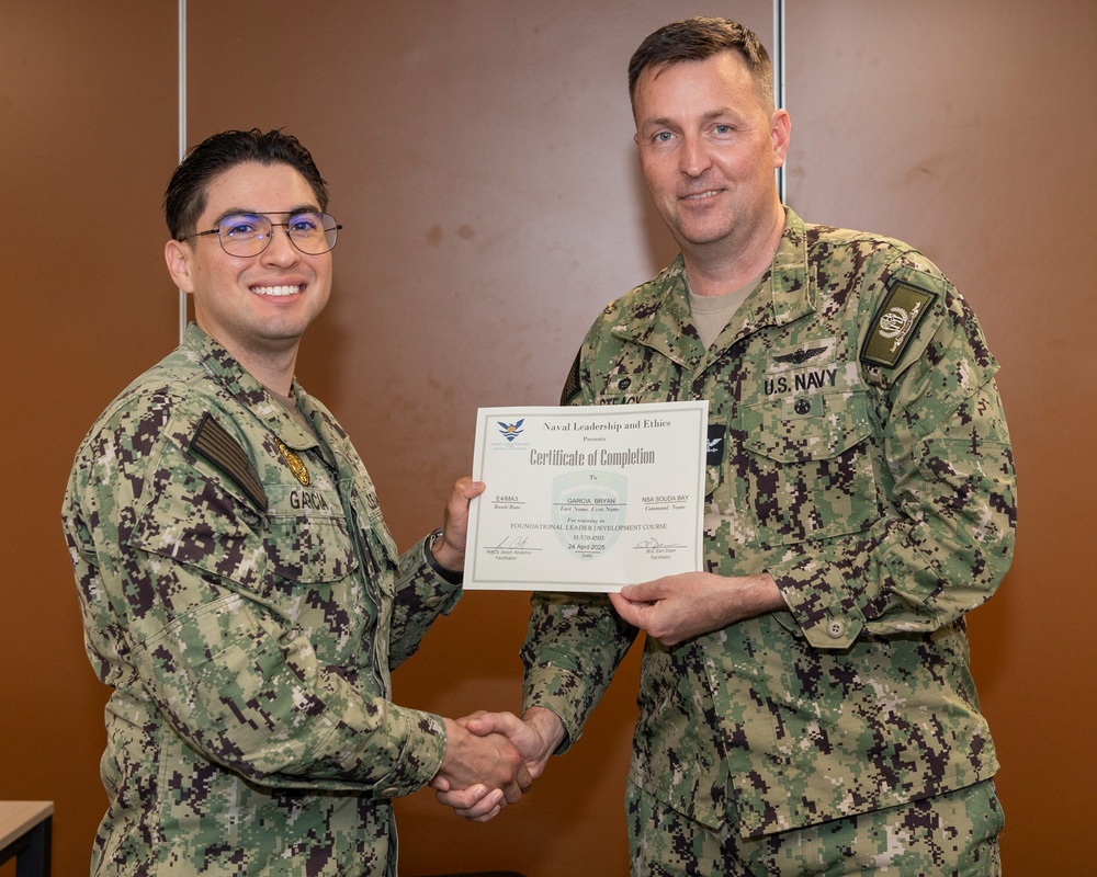 NSA Souda Bay FLDC Graduation April 2025