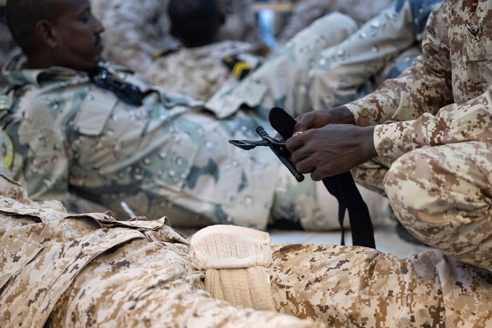CJTF-HOA, Djiboutian service members prepare for Bull Shark 25-2