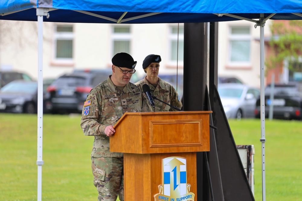 21st Special Troops Battalion Assumption of Command Ceremony