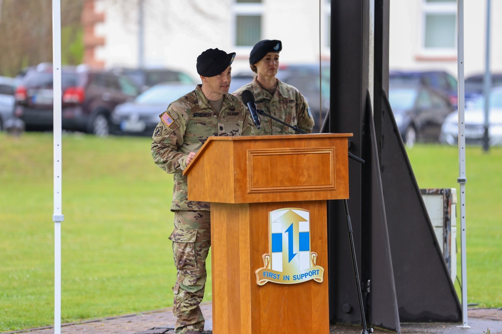 21st Special Troops Battalion Assumption of Command Ceremony