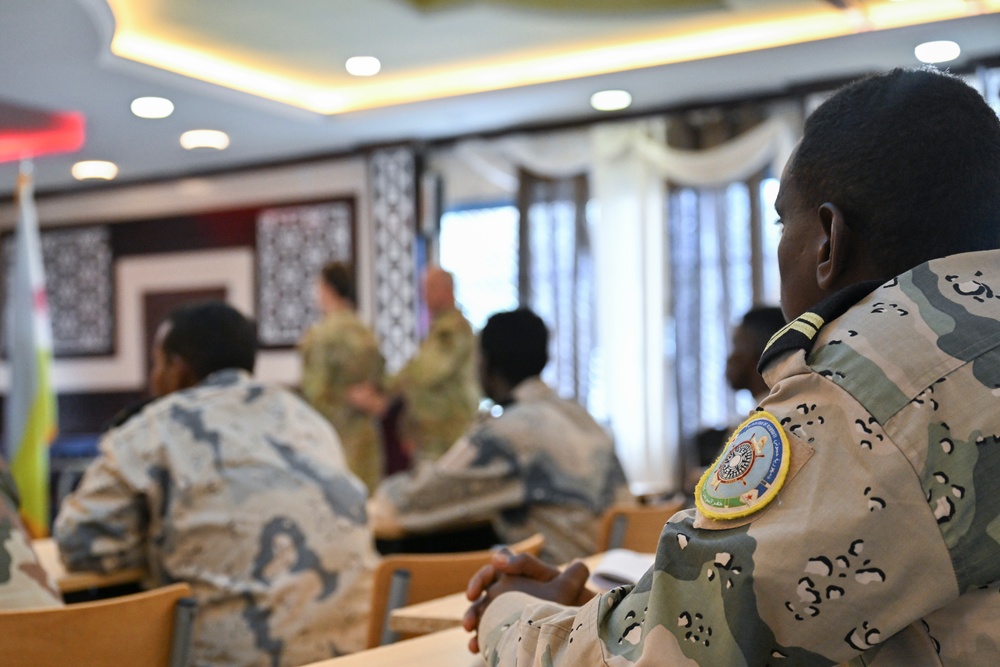 CJTF-HOA, Djiboutian service members prepare for Bull Shark 25-2