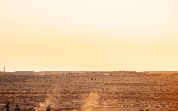 Combat engineers conduct night tactical breach exercise at African Lion 25