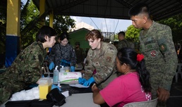 Balikatan 25: U.S., Philippines forces, provide health services, to Dona Remedios Trinidad, Bulacan, residents.