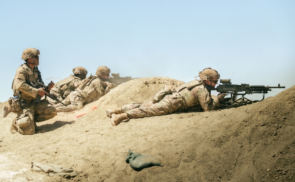 173rd Paratroopers conduct breaching operations at African Lion 2025