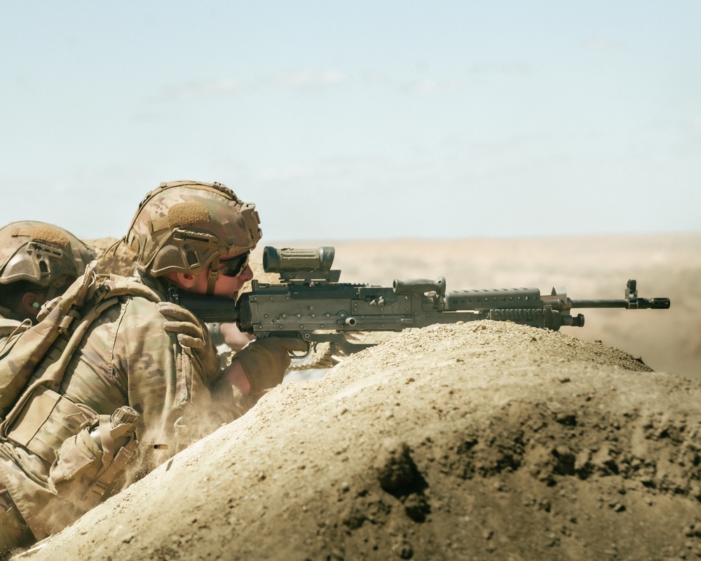173rd Paratroopers conduct breaching operations at African Lion 2025