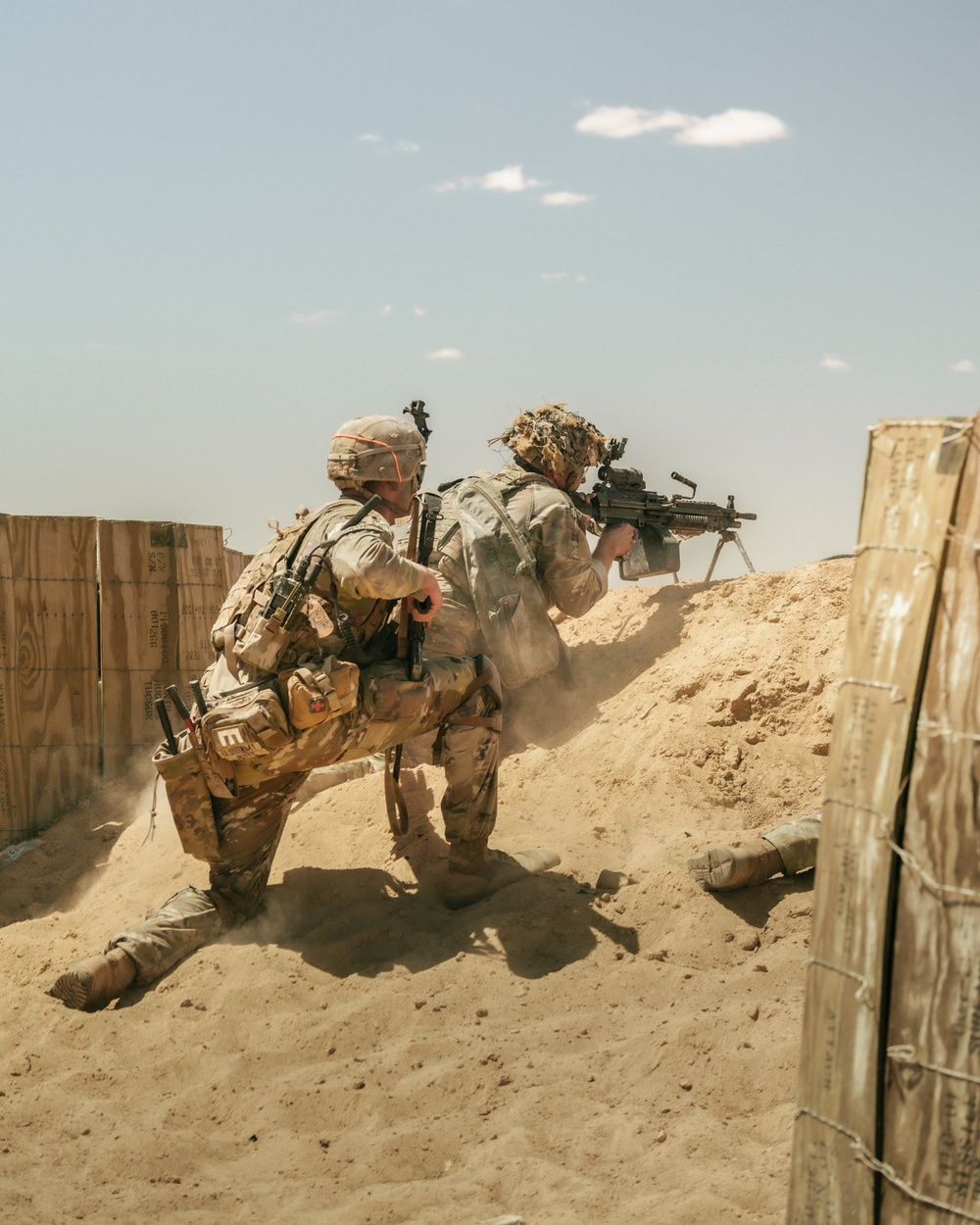 173rd Paratroopers conduct breaching operations at African Lion 2025