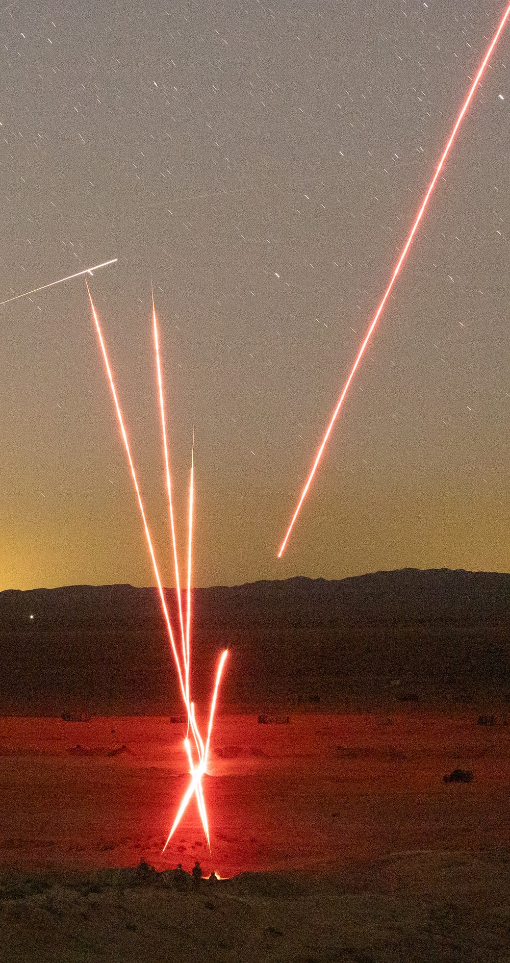 Combat engineers conduct night live fire at Africa Lion 25