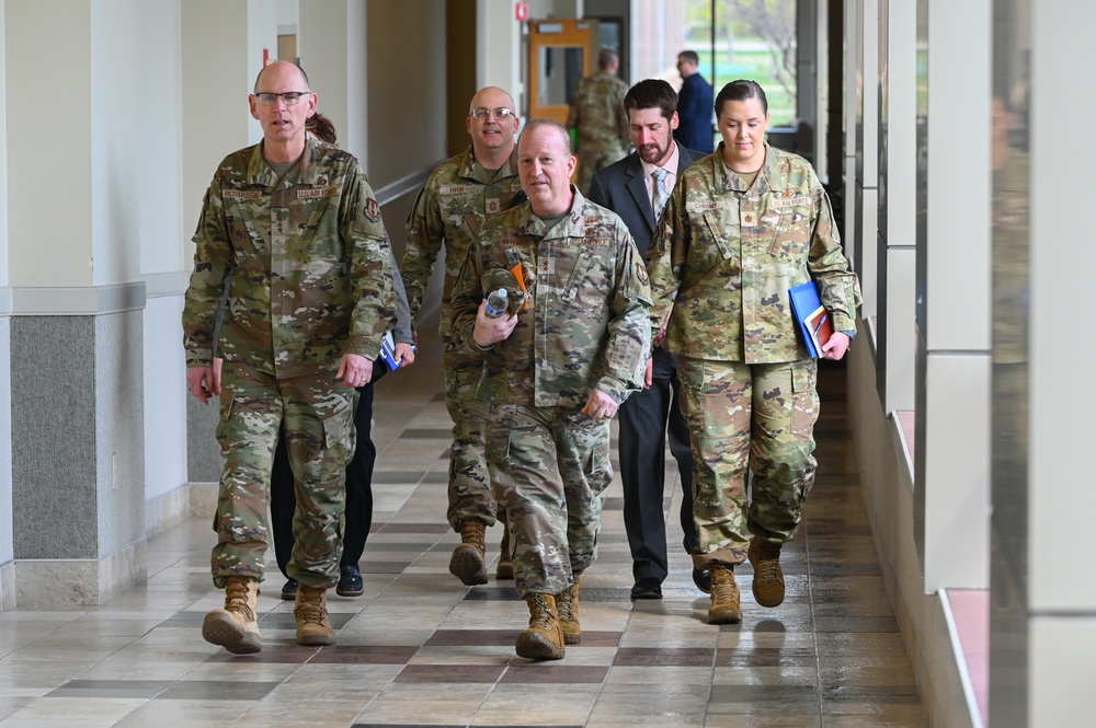 Richardson meets with Cyber and Networks PEO