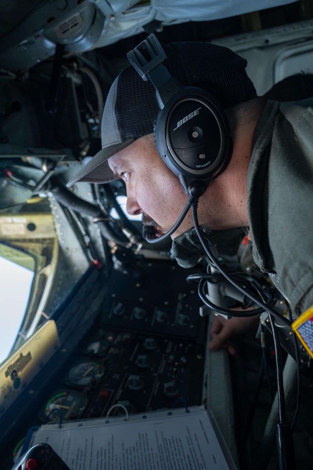 171st ARW refuels 192nd Wing and 1st Fighter Wing F-22 Raptors