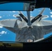 171st ARW refuels 192nd Wing and 1st Fighter Wing F-22 Raptors