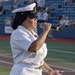 NAS Pensacola Chief Sings National Anthem at Navy Days Night Baseball Game