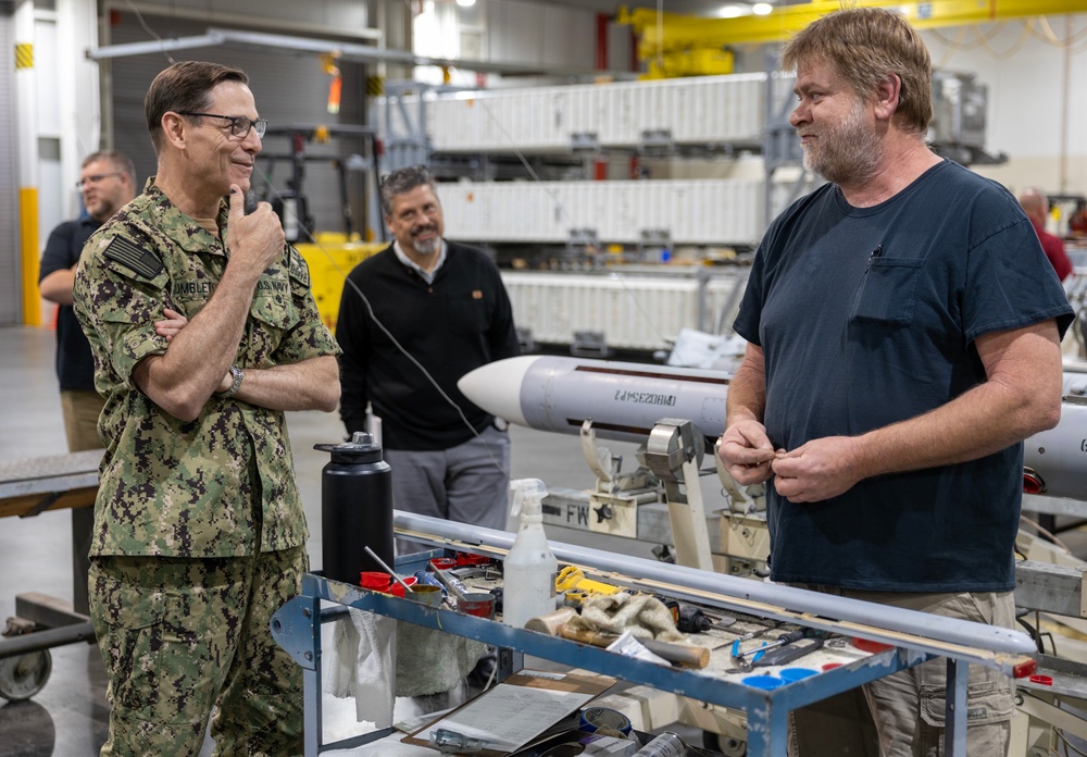 VADM Gumbleton Fleet Unit Visit to Naval Weapons Station Yorktown