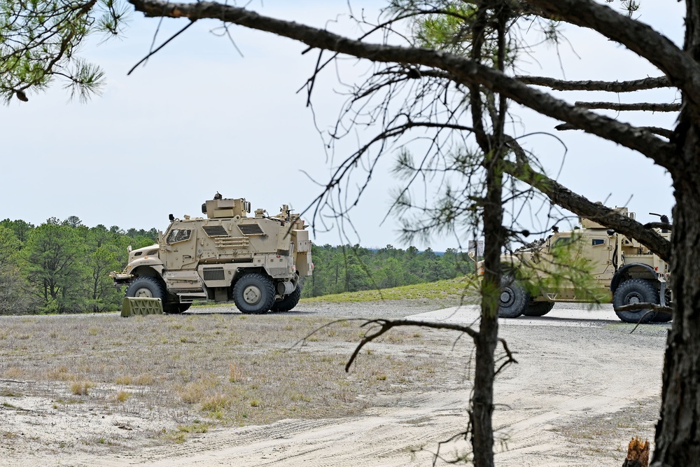 Joint Base McGuire-Dix-Lakehurst – MOBEX 2025 CREW GUNNERY TABLE. APRIL 18, 2025