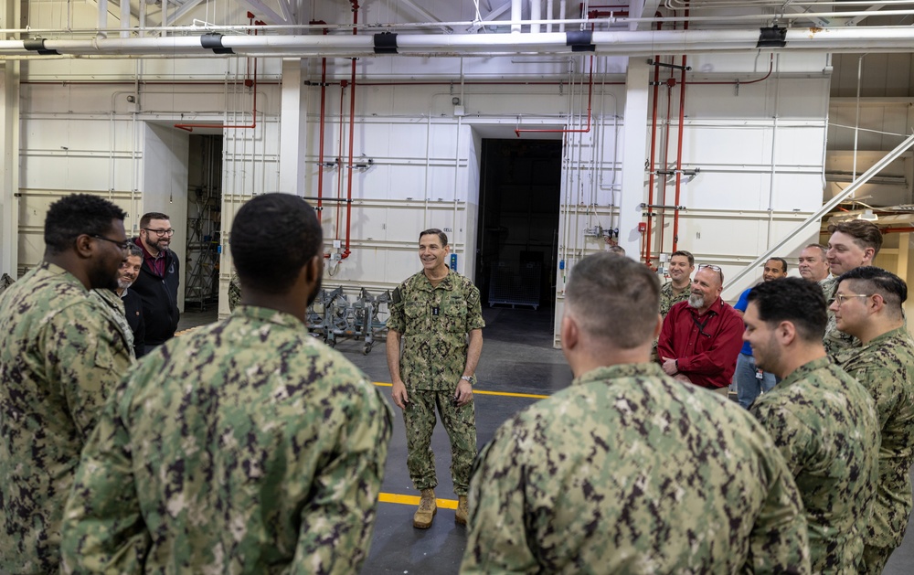 VADM Gumbleton Fleet Unit Visit to Naval Weapons Station Yorktown