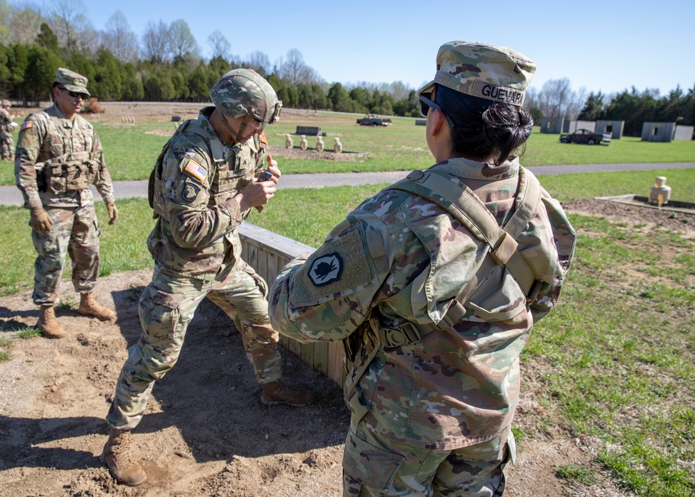 2025 Combined Best Squad Hand Grenade Range