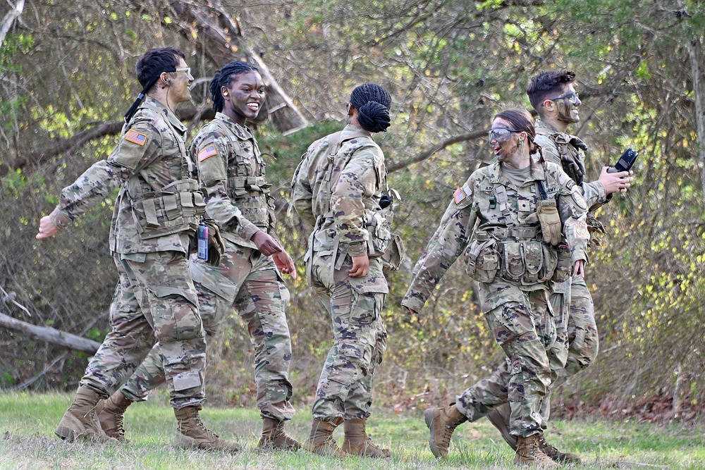 Joint Base McGuire-Dix-Lakehurst- ROTC. TAC 03 air assault training. April 25, 2025