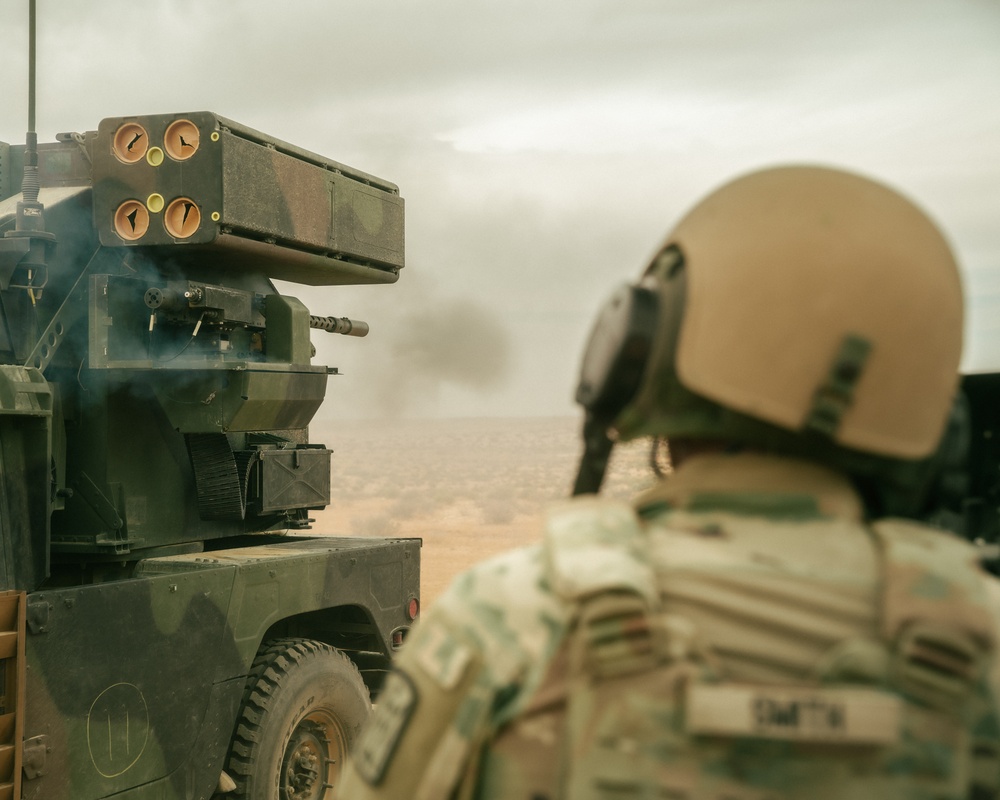 Air defense Soldiers showcase their capabilities during African Lion 2025 in Tunisia