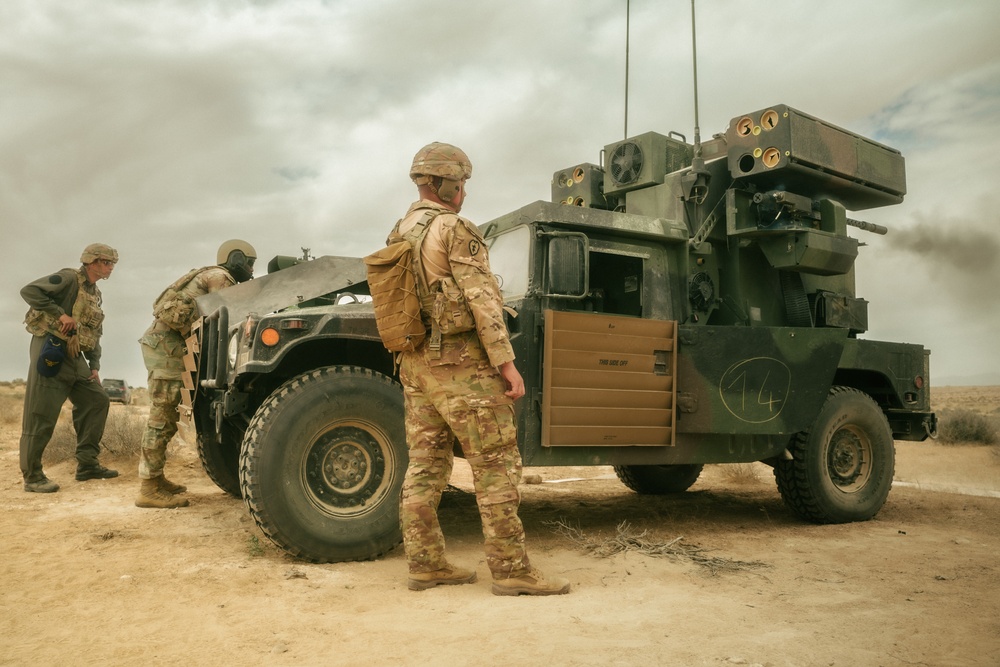 Air defense Soldiers showcase their capabilities during African Lion 2025 in Tunisia