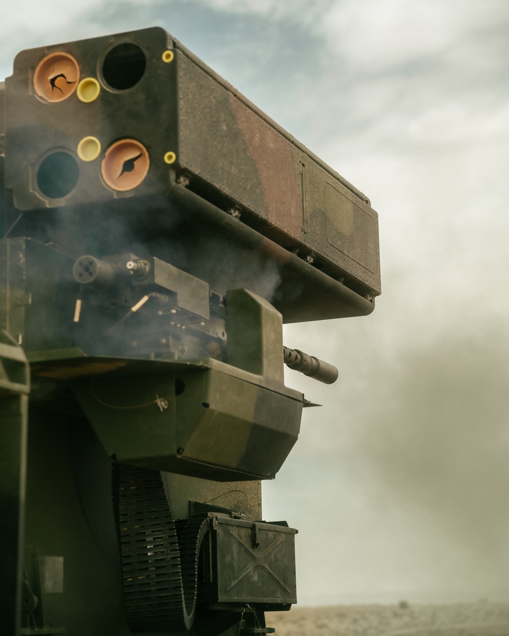 Air defense Soldiers showcase their capabilities during African Lion 2025 in Tunisia